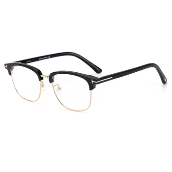 2023 Новые очки для чтения для мужчин, Женские оправы для очков, Рецептурные оптические линзы, Декоративные деловые Компьютерные очки TF5683-B
